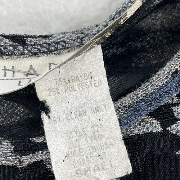 Vintage Y2K Charlotte Russe Small Daisy Floral Sheer Mesh Long Sleeve Top - Picture 5 of 10